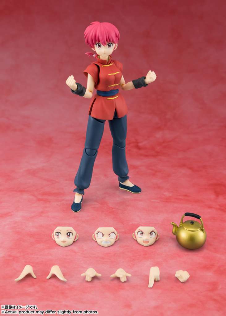 RANMA 1/2 - Ranma (Girl) - Figure S.H. Figuarts 12cm