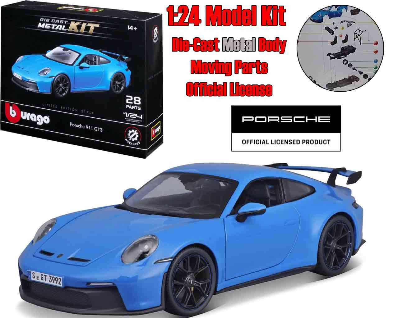 PORSCHE - 911 Gt3 - Model Kit 1/24