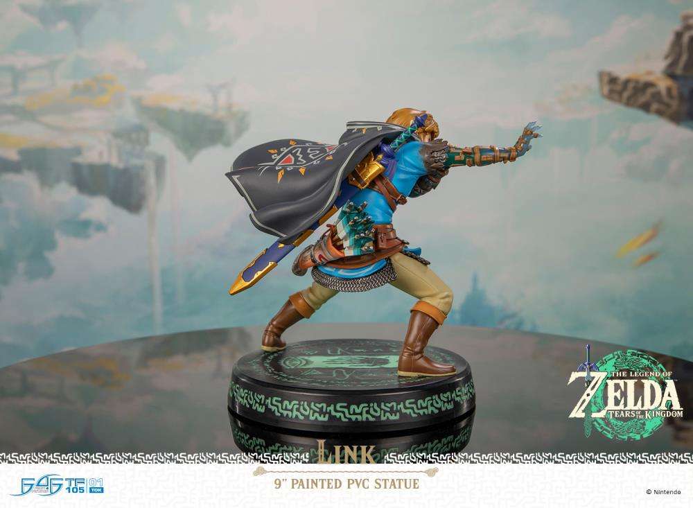 LEGEND OF ZELA TEARS OF THE KINGDOM - Link - Statue 18cm