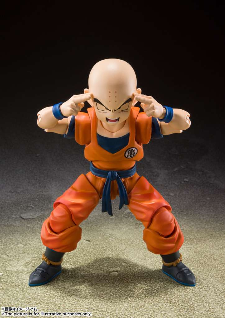 DRAGON BALL Z - Krillin "Earth Strong Man" - Figure S.H. Figuarts 13cm