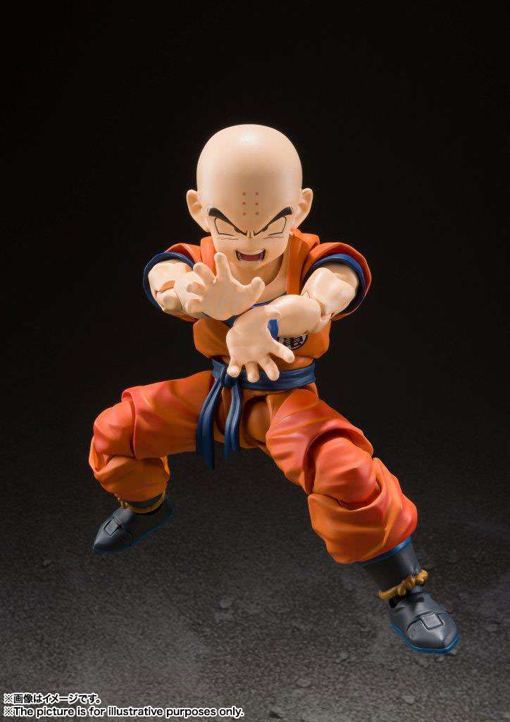 DRAGON BALL Z - Krillin "Earth Strong Man" - Figure S.H. Figuarts 13cm