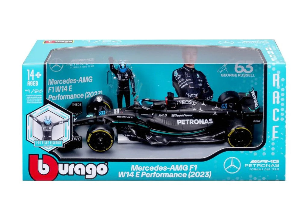 FORMULA 1 - F1 Mercedes W14 E Perf. 2023 Hamilton -Die-cast Model 1/24