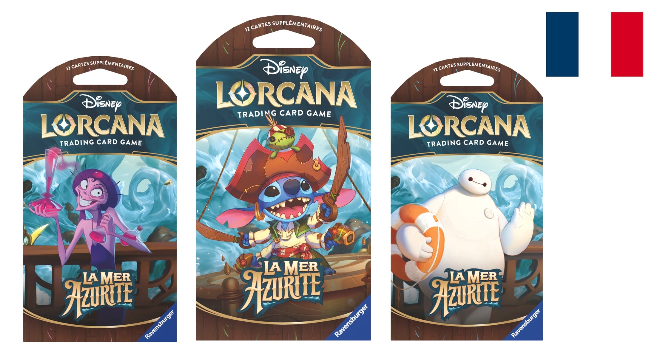 DISNEY - Lorcana - Trading Cards Booster Sleeved Chapter 6 - FR