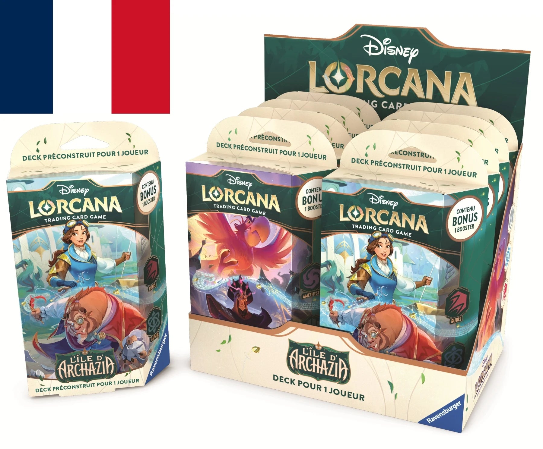 DISNEY - Lorcana - Trading Cards 8 Starters Box Chapter 7 - FR
