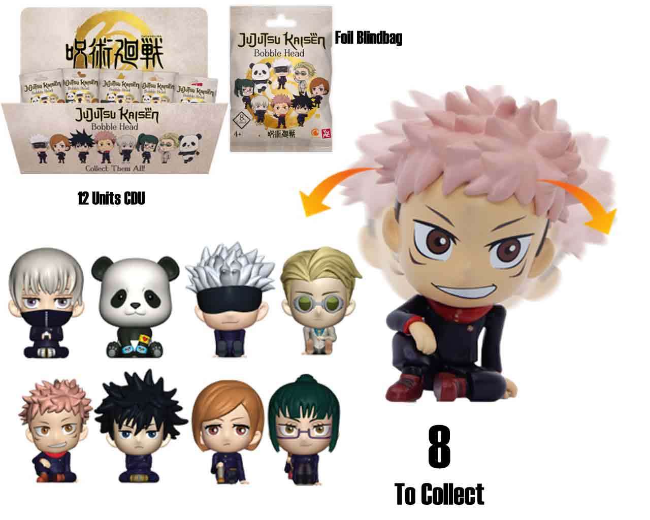 JUJUTSU KAISEN - Bobble Hero - Assortiment 12 Figures 6cm
