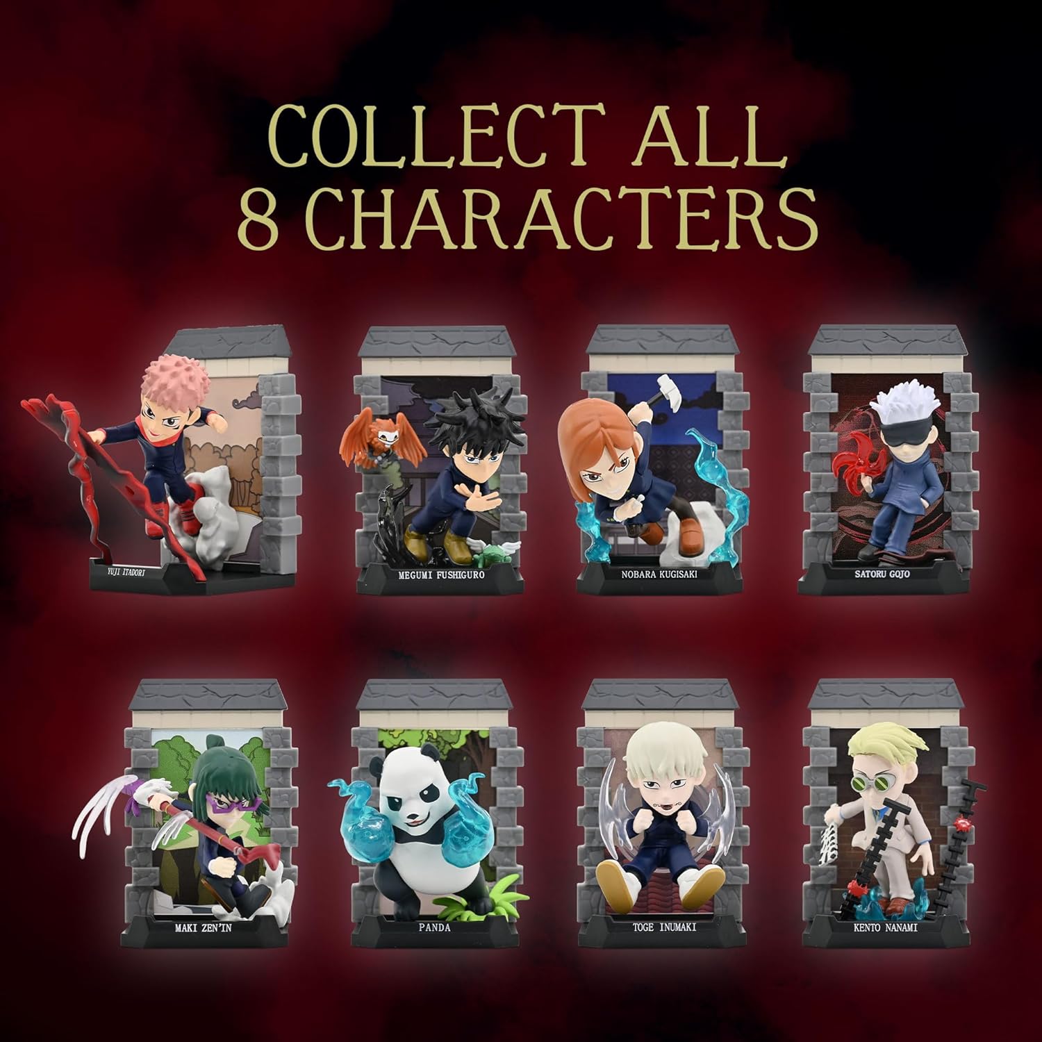JUJUTSU KAISEN - Mystery Capsules - Assortiment 12 Figures 9.5cm