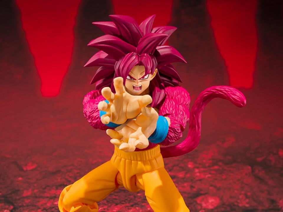 DRAGON BALL DAIMA - Goku Super Saiyan 4 - Figure S.H. Figuarts 14.5cm