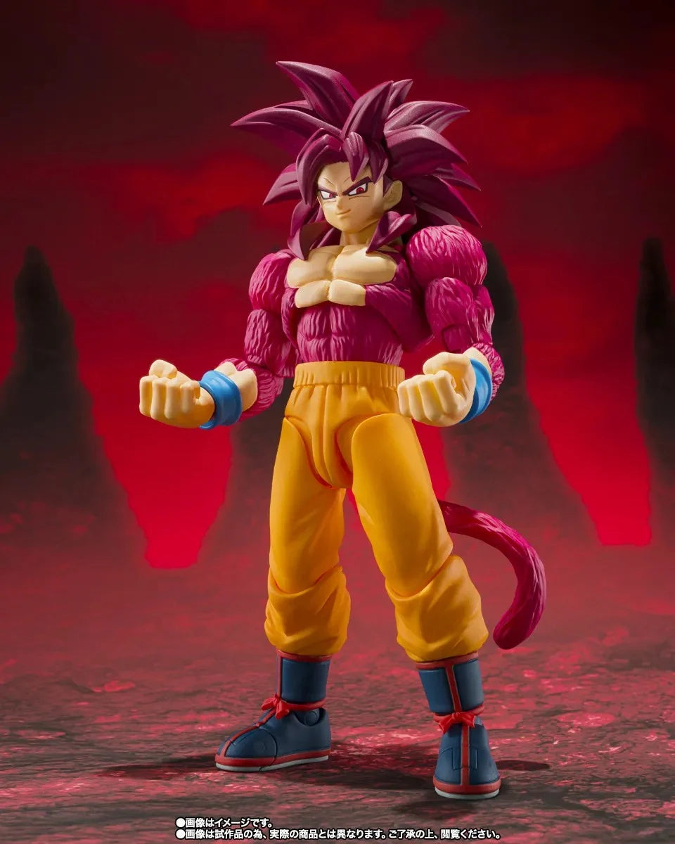DRAGON BALL DAIMA - Goku Super Saiyan 4 - Figure S.H. Figuarts 14.5cm