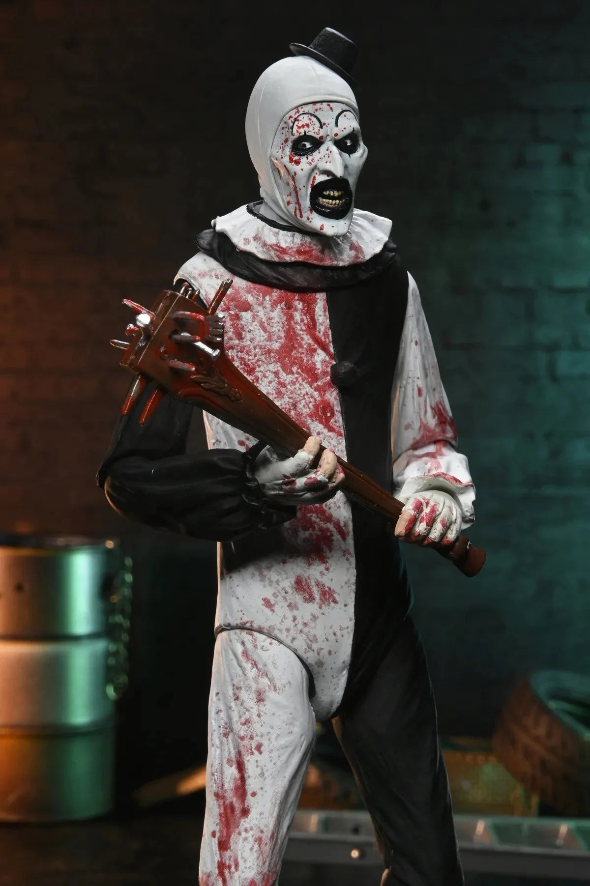 TERRIFIER 2 - Art The Clown "Blood Splattered" - Ultimate Figure 17cm
