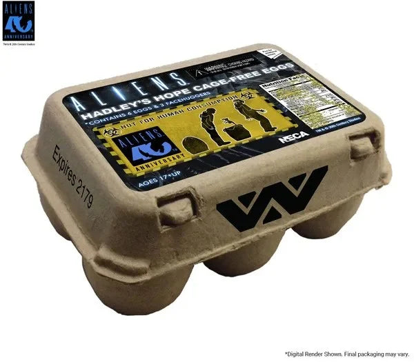 ALIENS 40TH ANNIVERSARY - Alien Eggs - 6 Accessory Pack