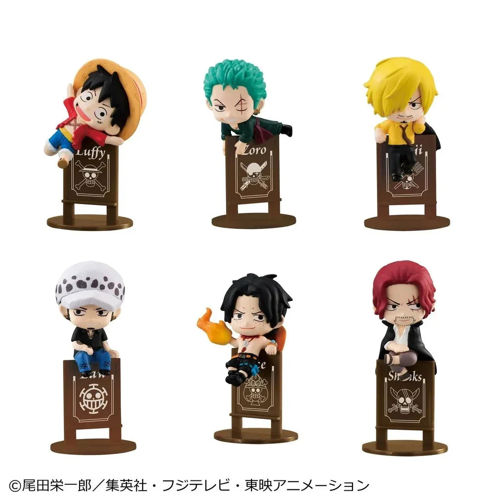ONE PIECE - Ochatomo Pirate Party - Display Figure 5cm (8pcs)