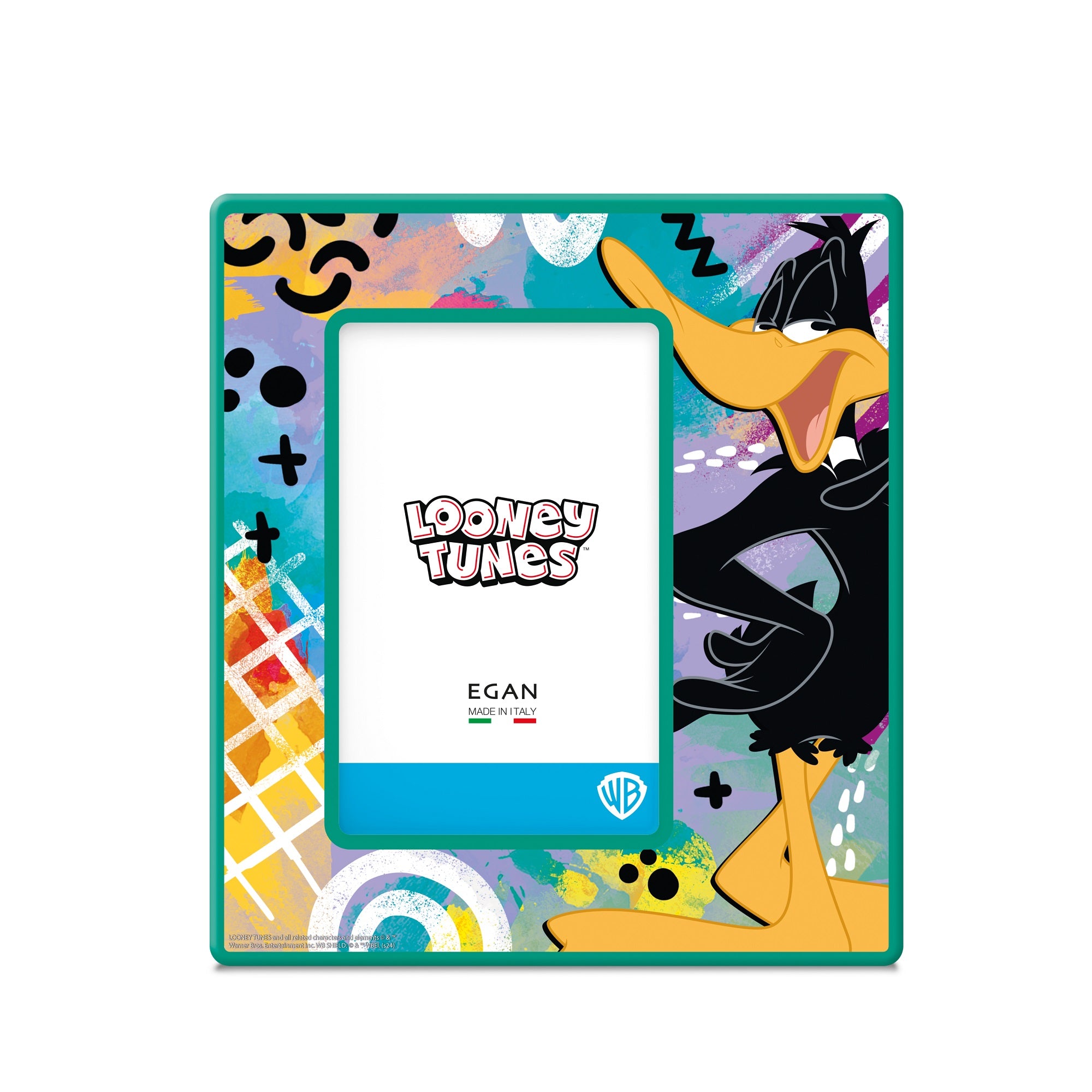 LOONEY TOONS - Ceramic Photo Frame 20x18cm - Daffy Duck