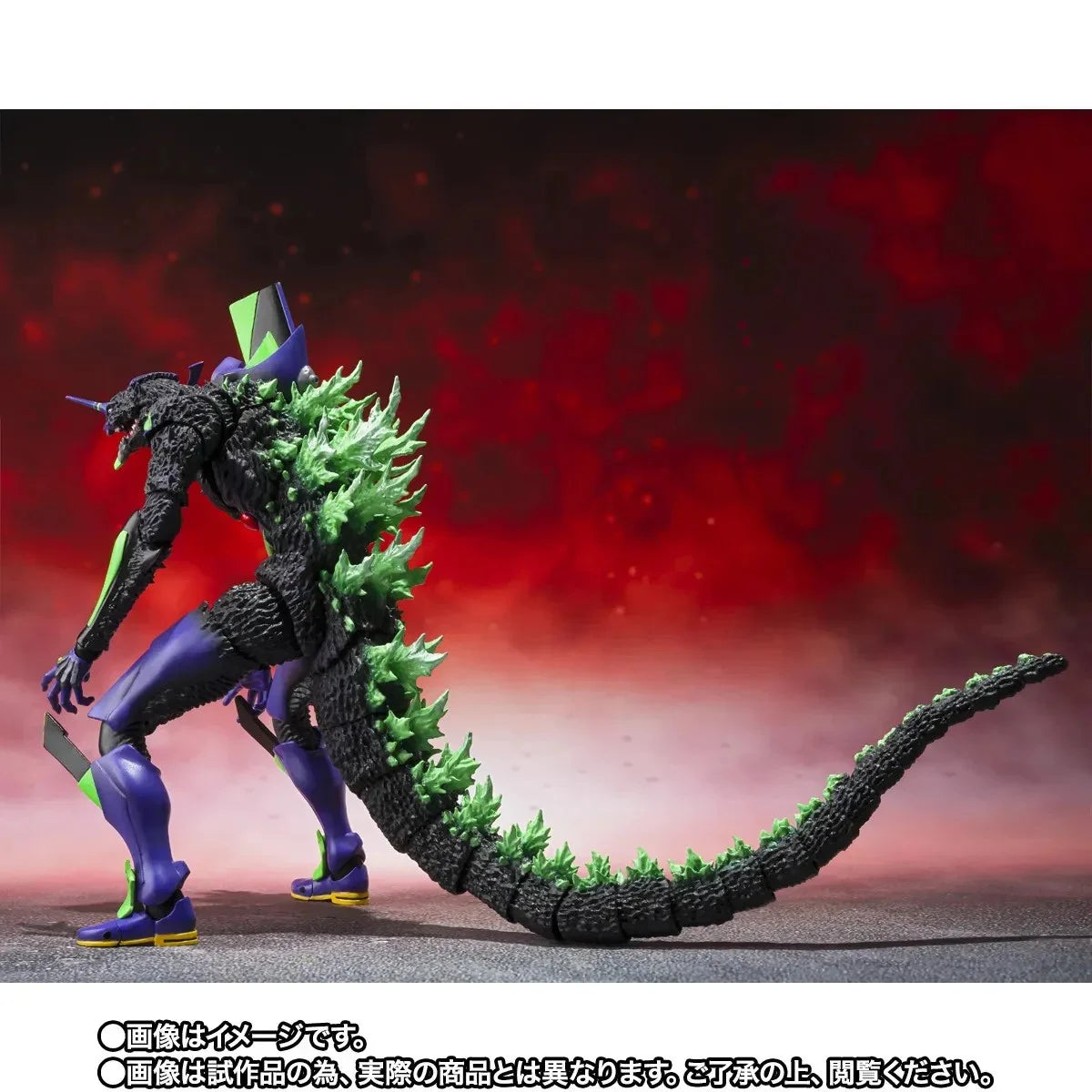 GODZILLA VS EVA - Type-01 "G" Awakening - Fig. S.H. Monsterarts 15cm