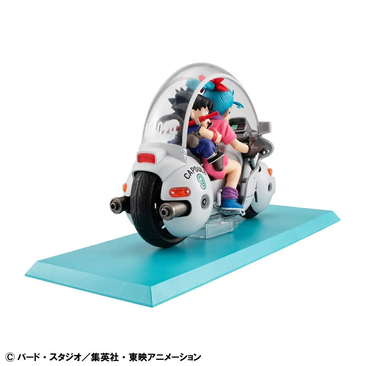 DRAGON BALL - Son Goku & Bulma - Statue Desktop Real McCoy 14cm