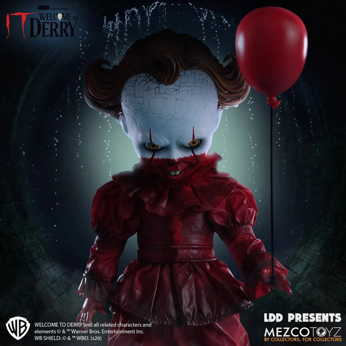 WELCOME TO DERRY - Pennywise - Doll LDD Presents 25cm