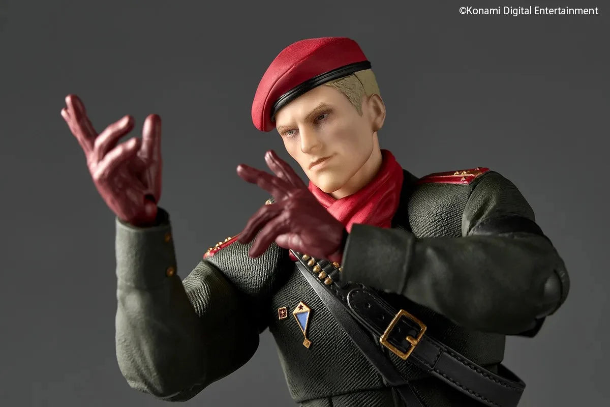 METAL GEAR SOLID DELTA - Ocelot - Figure Revoltech A.Y. 16.5cm