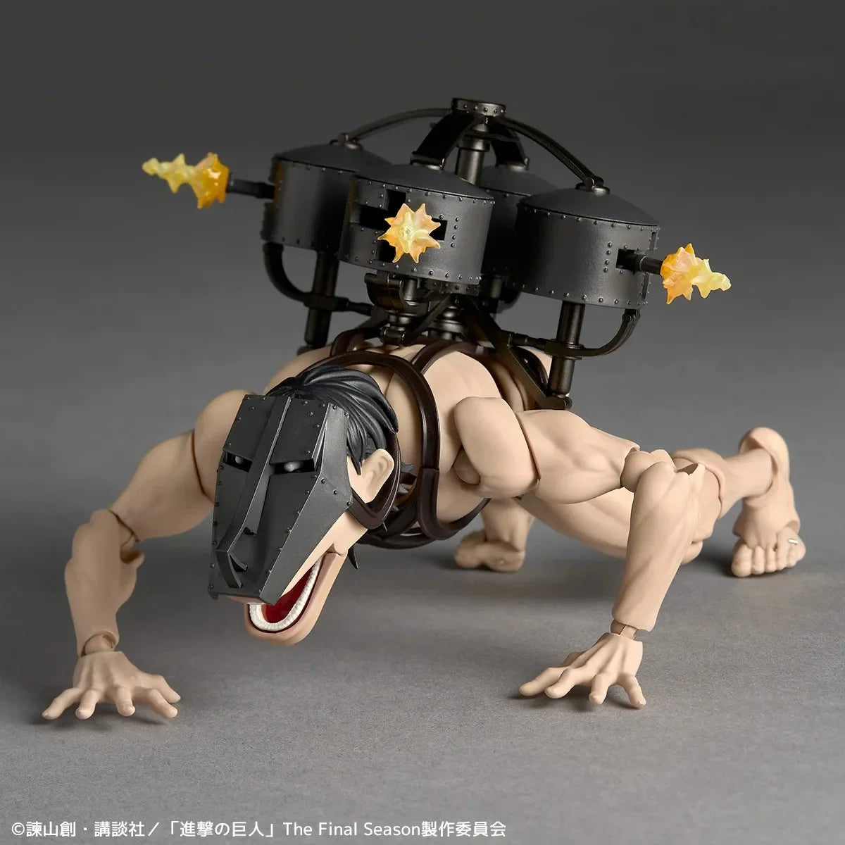 ATTACK ON TITAN - Cart Titan - Figurine Revoltech A.Y. 13cm