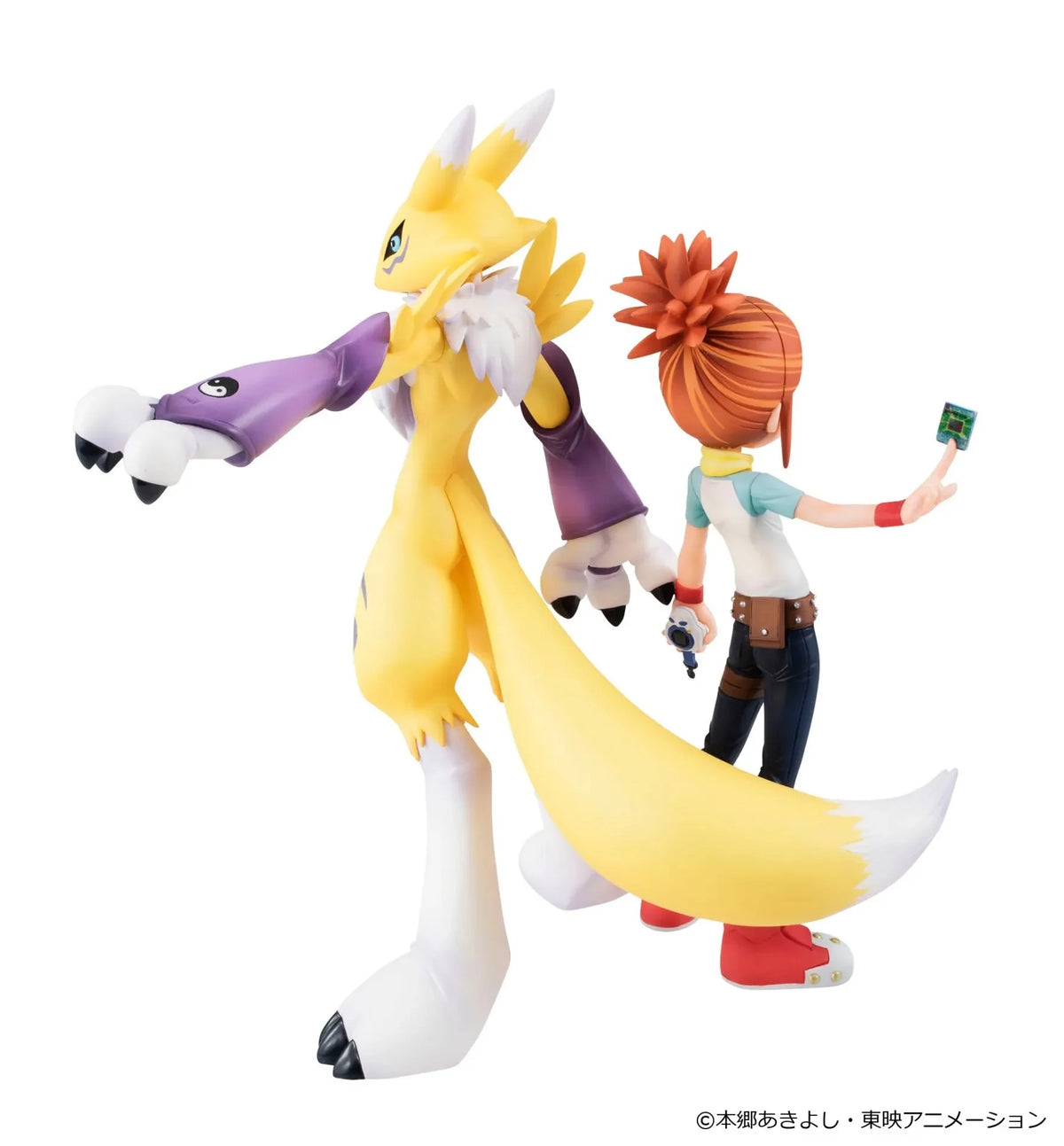 DIGIMON - Renamon & Ruki Makino - Statue GEM 13cm