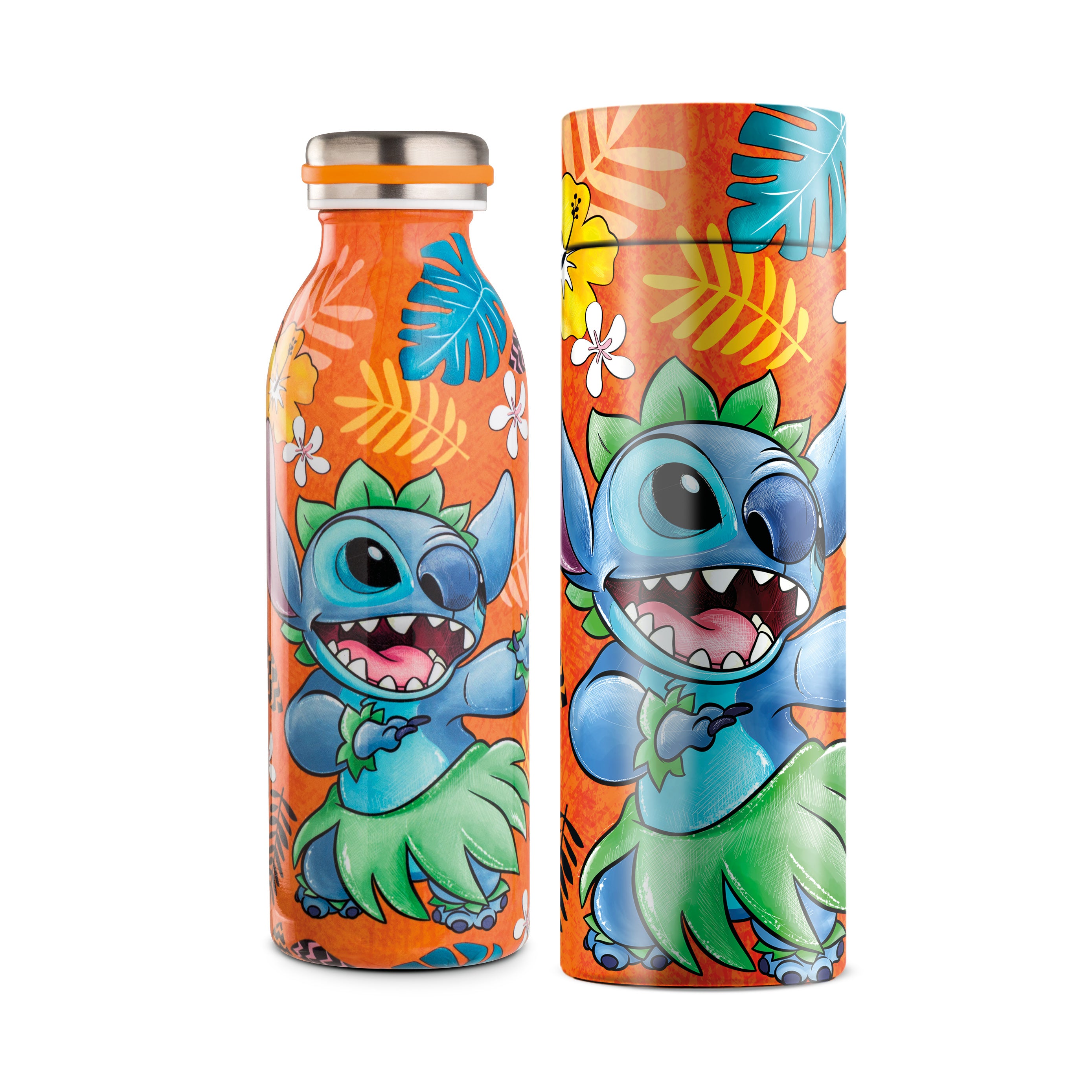 STITCH - Stainless Steel Bottle 17oz - Orange