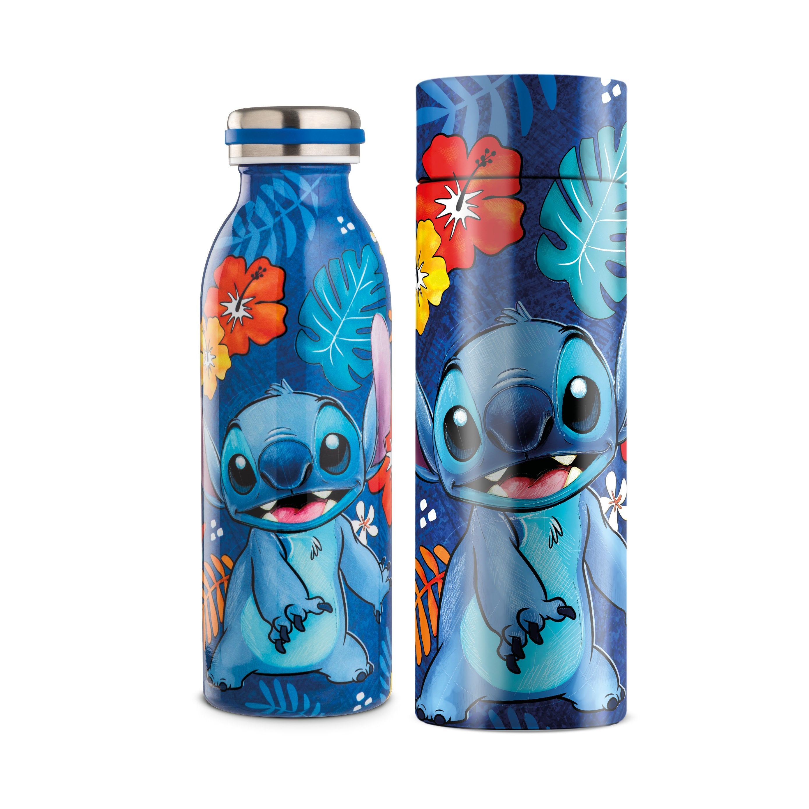 STITCH - Bouteille en Acier Inoxydable 500ml - Bleu