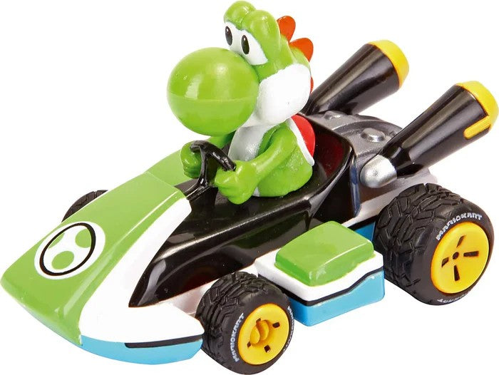MARIO KART - Mario, Luigi, Yoshi - Multipack 3 Cars Pull Back Action