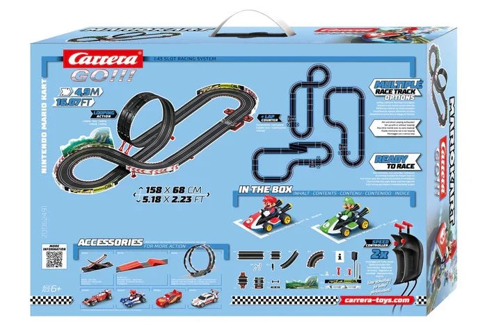 MARIO KART - Starter set with 2 cars - Carrera Go 4.9m