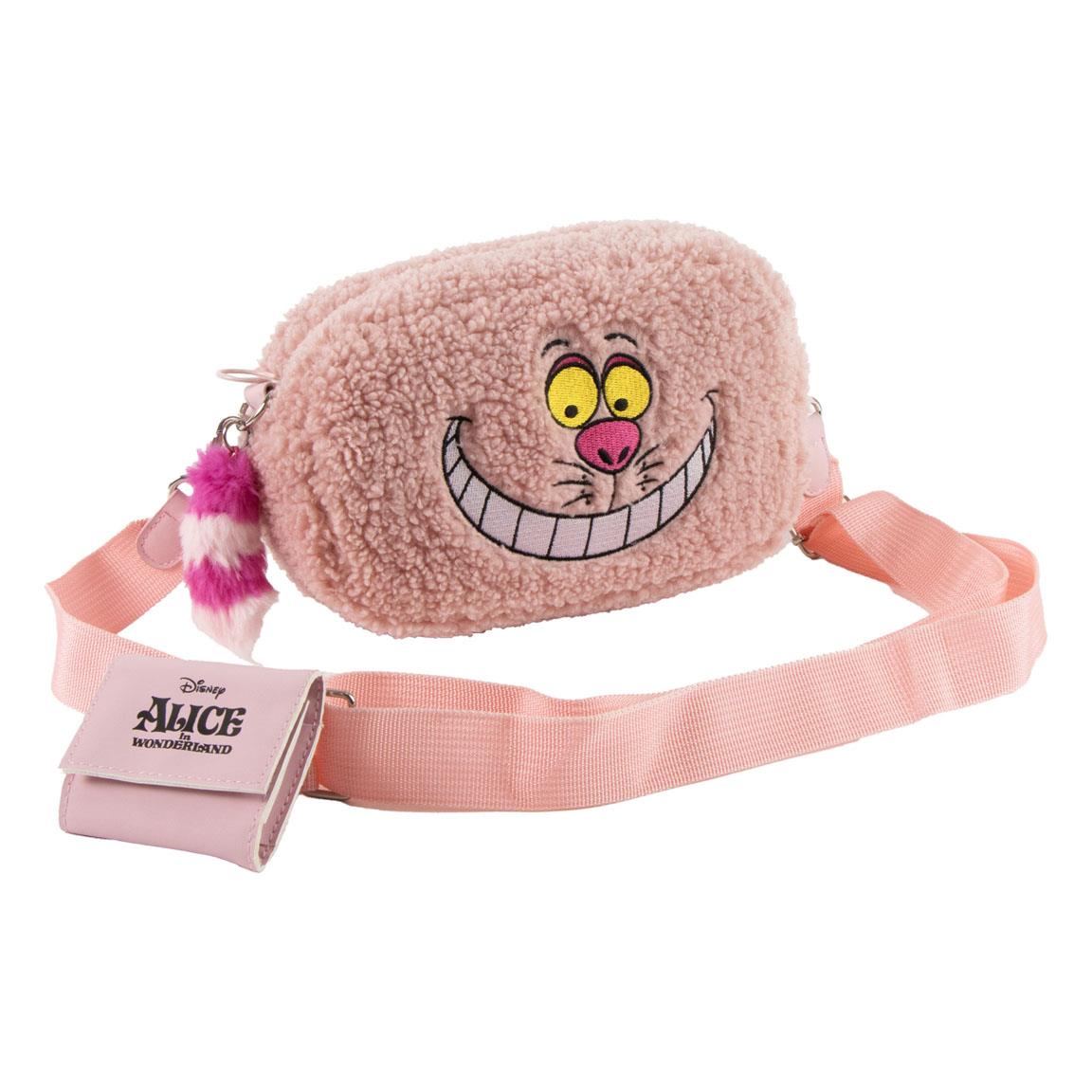 ALICE - Cheshire Cat - Fur Shoulderbag - 18,5x12,5x8cm