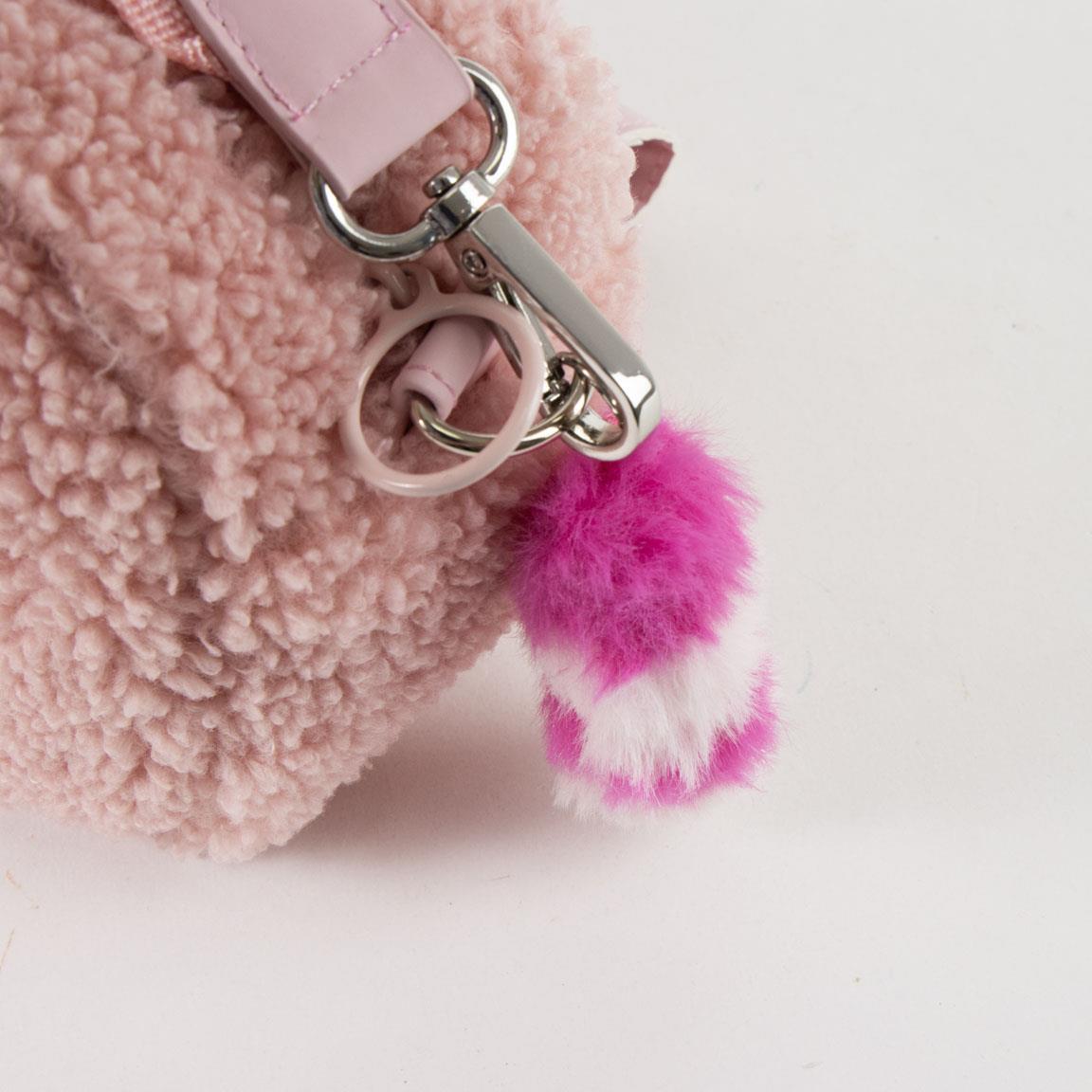 ALICE - Cheshire Cat - Fur Shoulderbag - 18,5x12,5x8cm