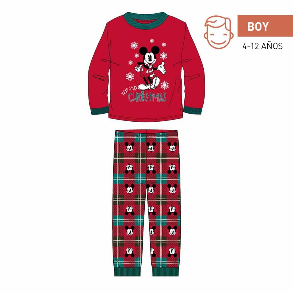 DISNEY - Mickey - Boy Jersey Long Pyjama - (12yo)