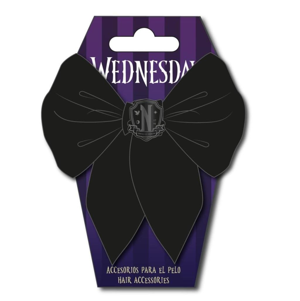 WEDNESDAY - Black Bow - Hair Accessory