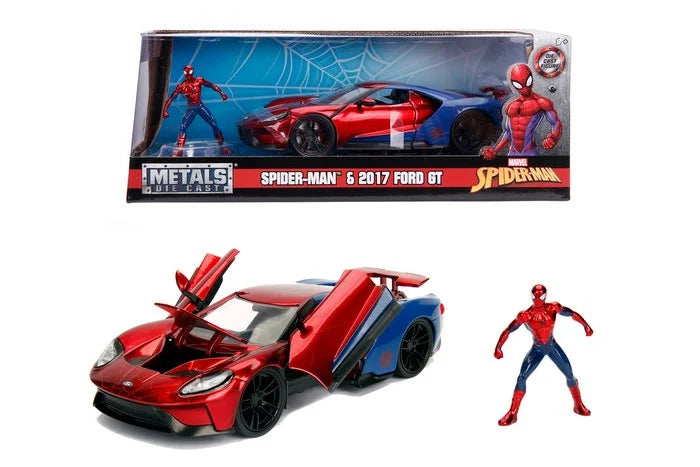 MARVEL - Spider-Man 2017 Ford GT - 1:24