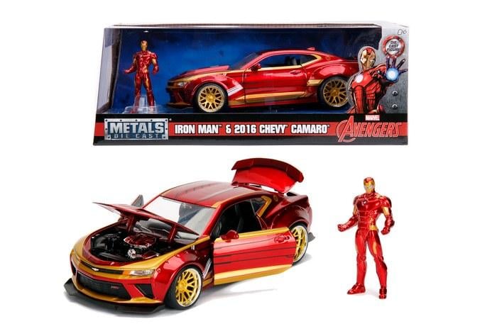 MARVEL - Iron Man - 2016 Chevy Camaro SS - 1:24