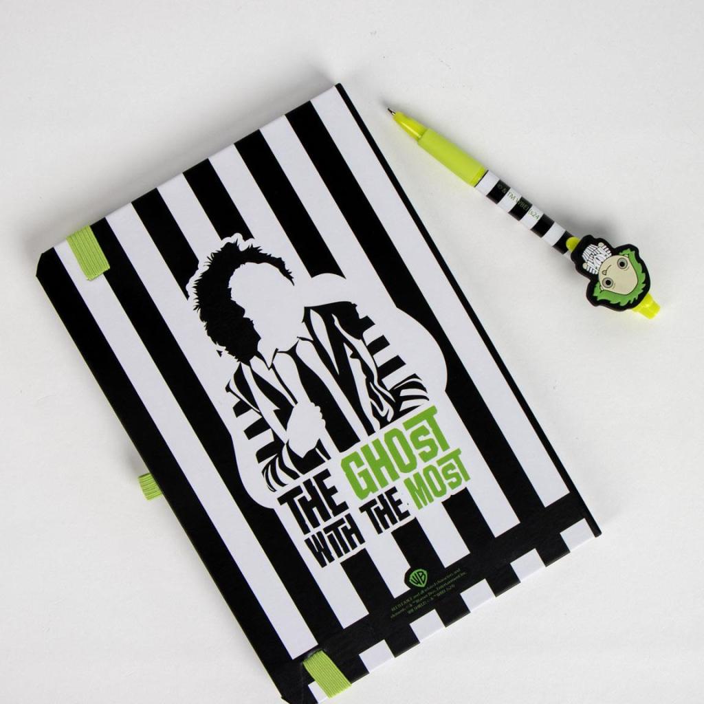 BEETLEJUICE - Premium Pack A5 Notebook + Pen