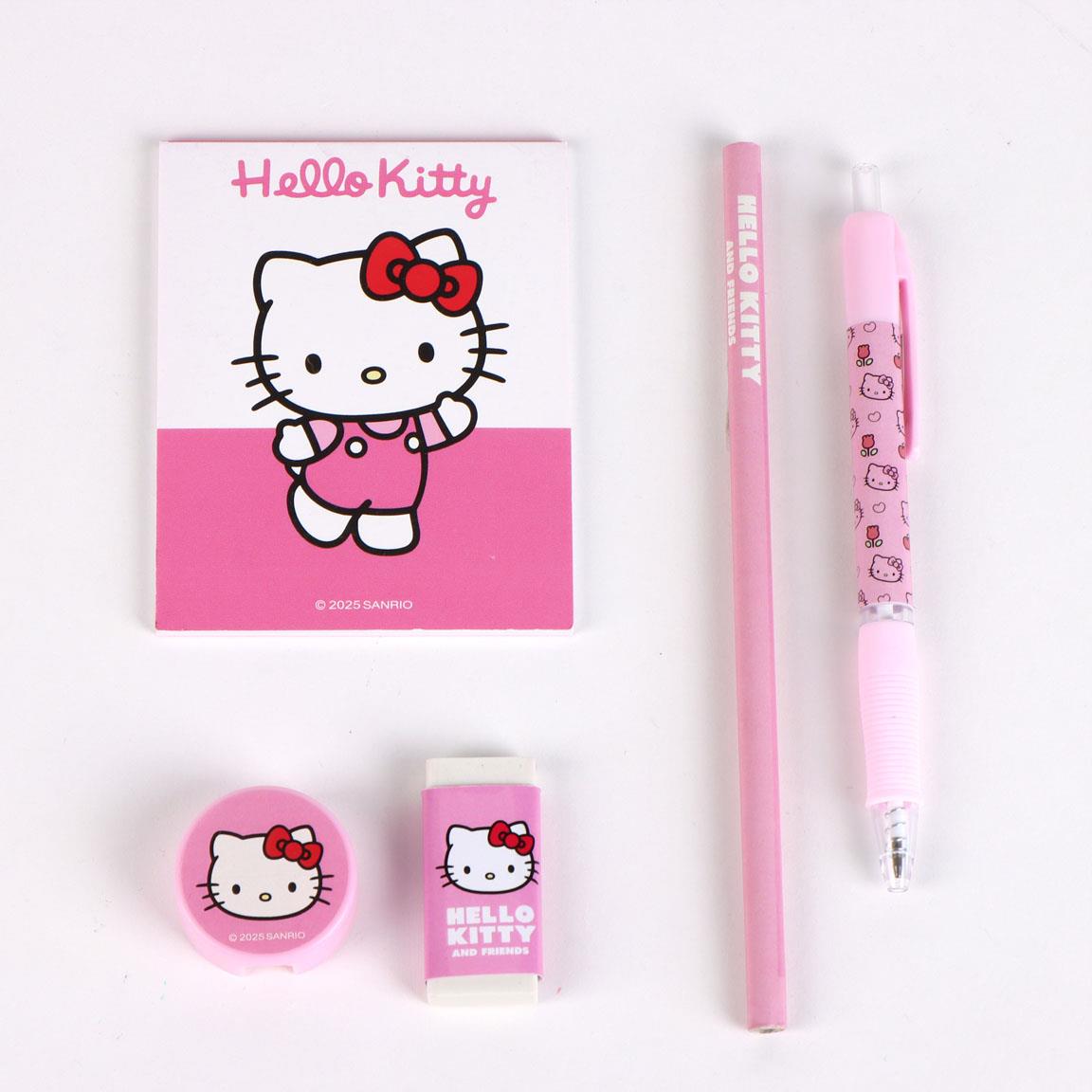 HELLO KITTY & Friends - Display de 6 Sets de Papeterie 6pc