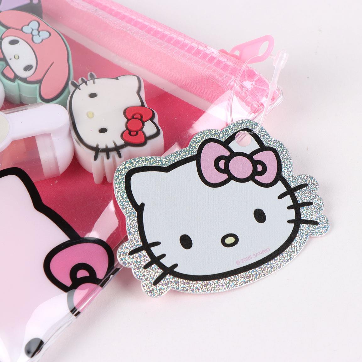 HELLO KITTY & Friends - Pack of 4 mini Highlighters "head"