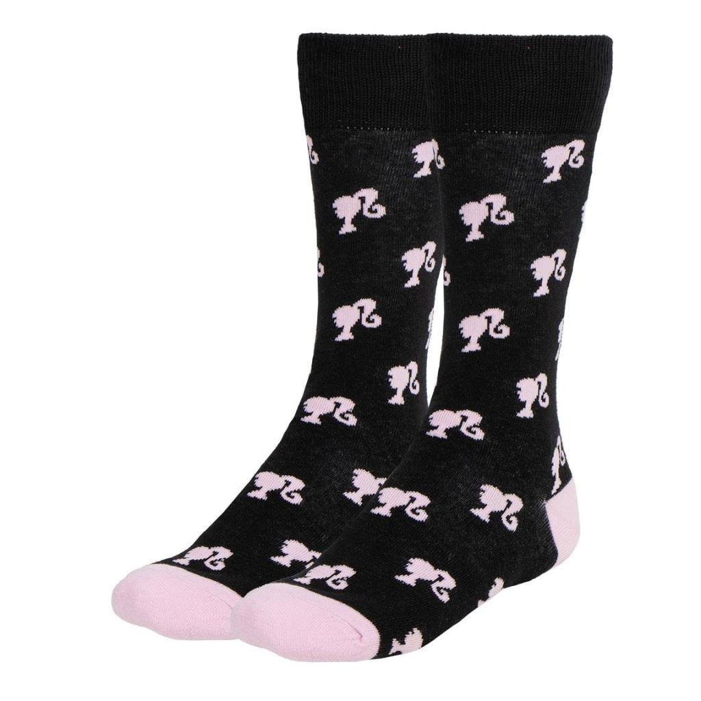 BARBIE - 3 Pairs socks Pack (UK Size 3,5-9)