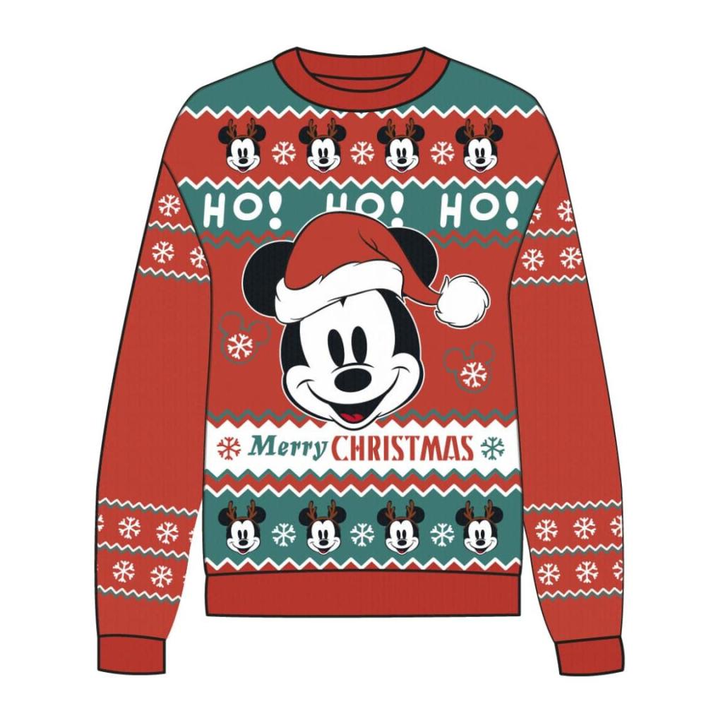 MICKEY - Ho! Ho! Ho! Merry Xmas - Christmas Jumper (XL)