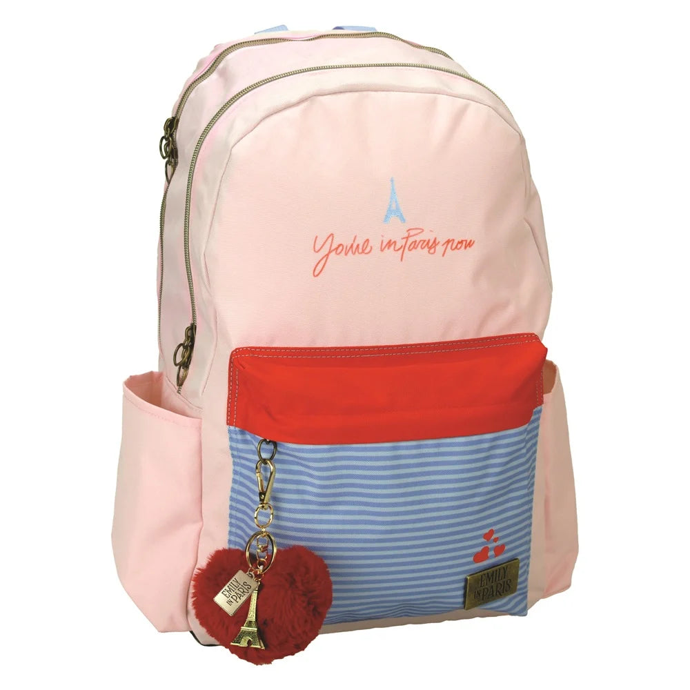 EMILY IN PARIS - Eiffel Tour - Oval Backpack '46x35x16cm'