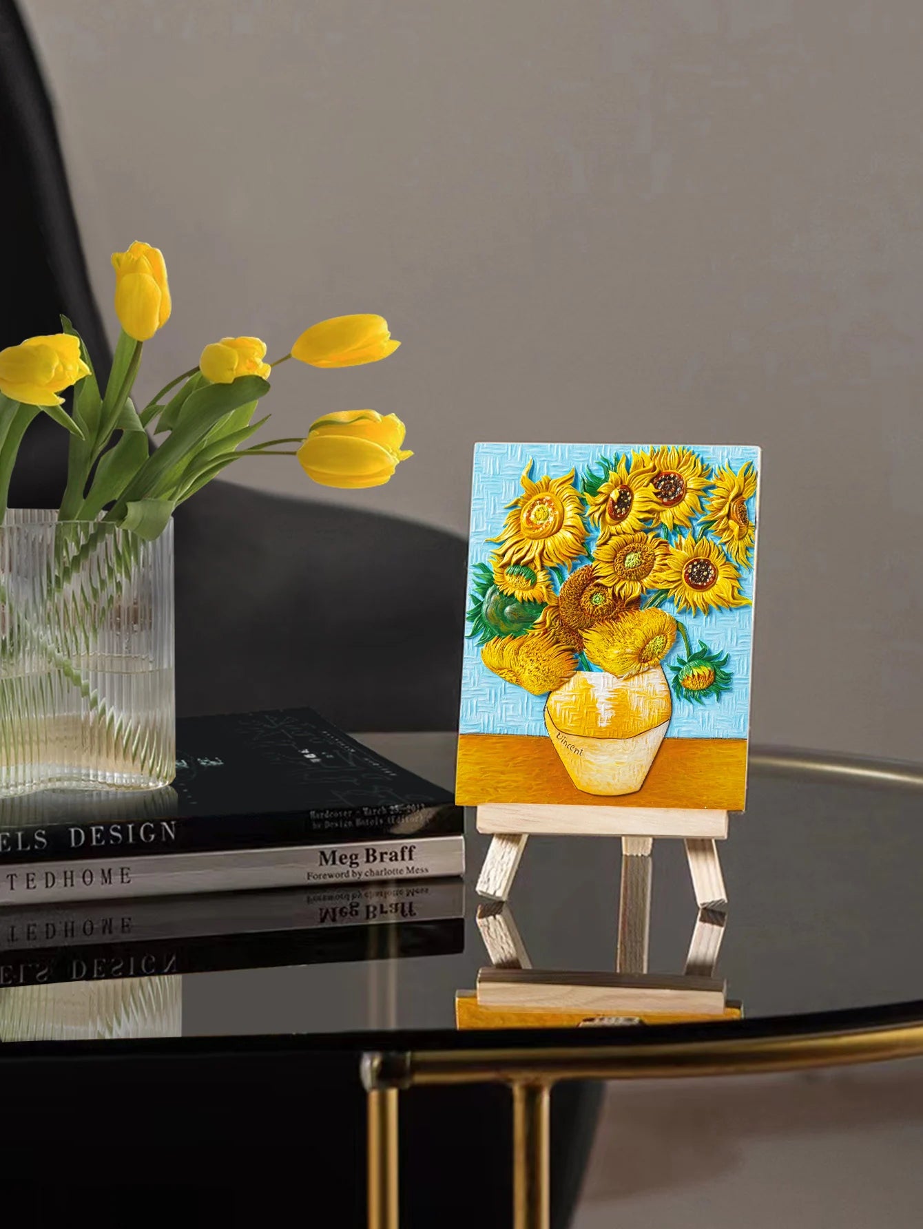 Resin DIY 3D Painting - Sunflower - 13.5x10cm