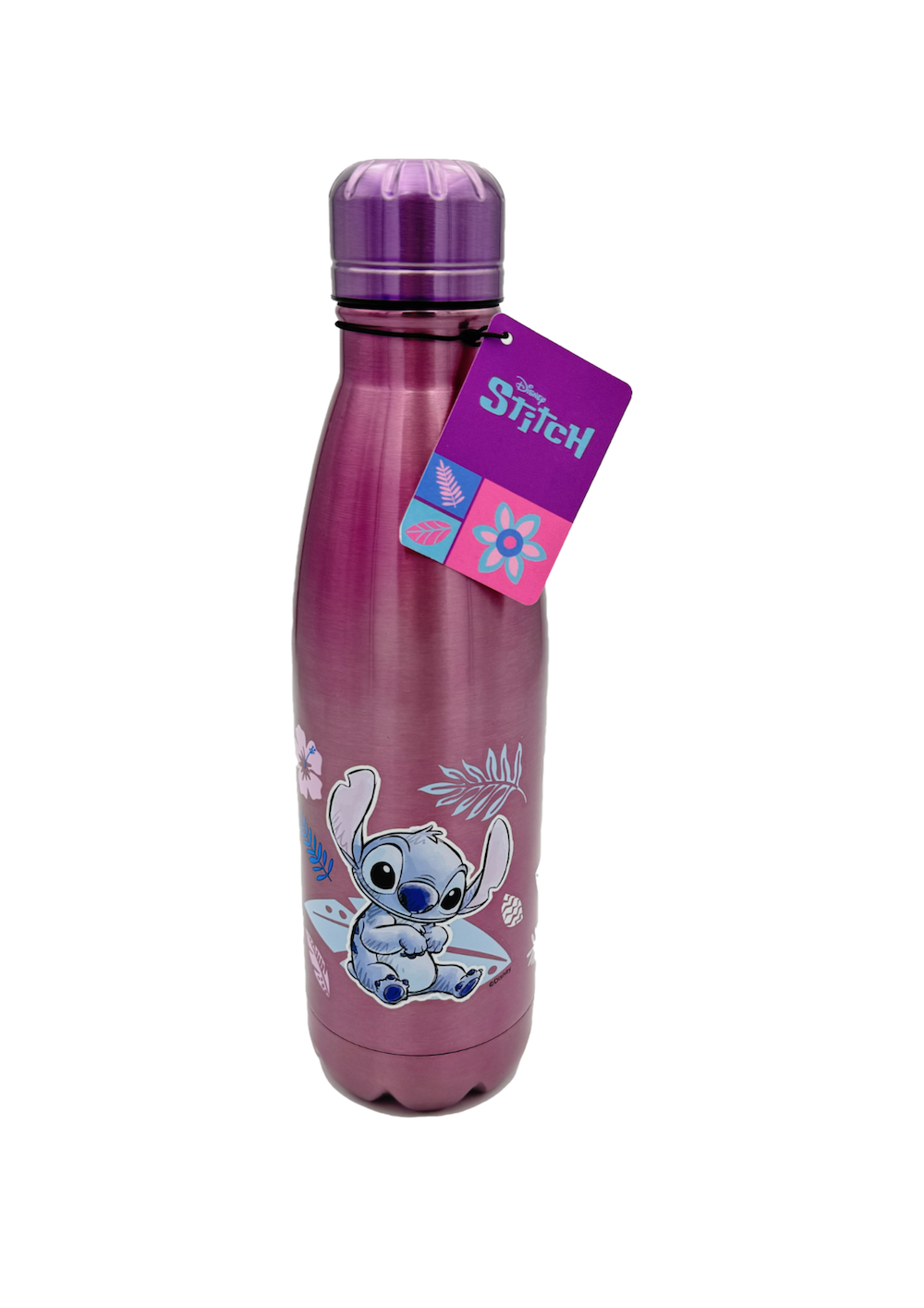 STITCH -Watercolor Rose Métallisé -Bouteille en Acier Inoxydable 780ml