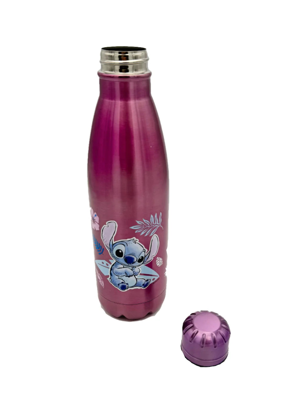 STITCH - Watercolor Metalic Pink - Stainless Steel Bottle 26oz