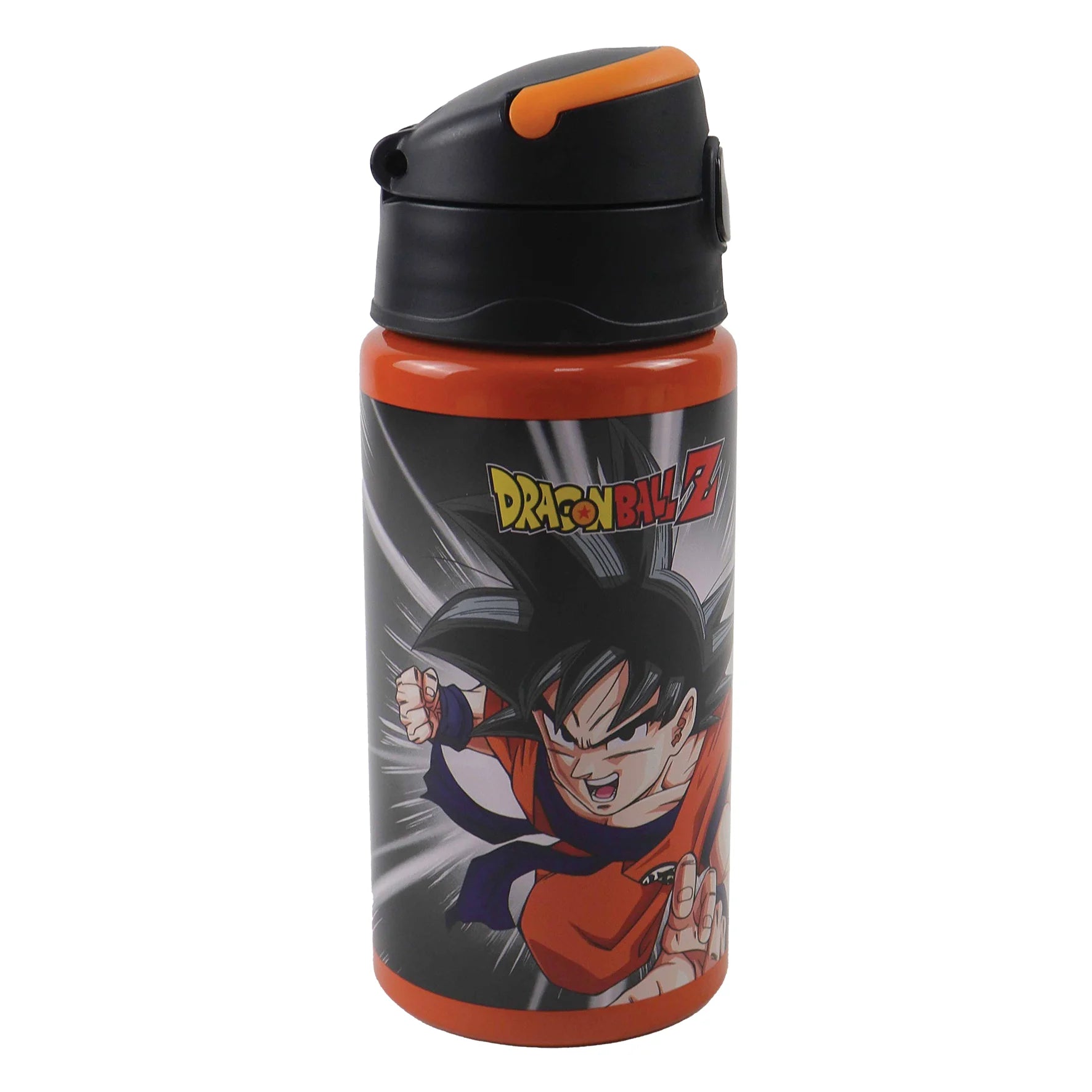 DRAGON BALL - Aluminium Canteen Flip 500ml with straw