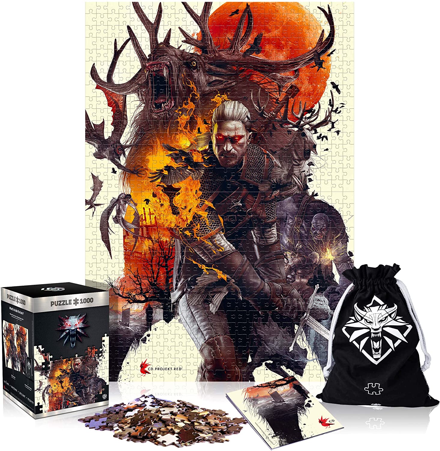 THE WITCHER - Monsters - Premium Puzzle 1000P