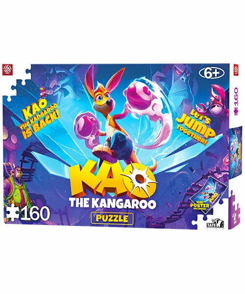 KAO THE KANGAROO - Kao is Back - Puzzle 160P