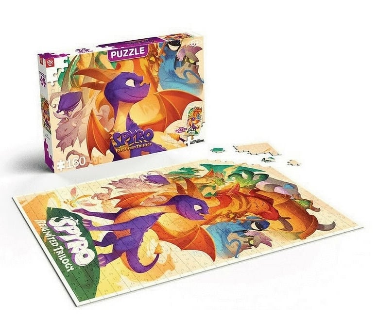 SPYRO - Trilogy Heroes  - Puzzle 160P