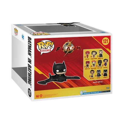 FLASH MOVIE - POP Ride Super DLX N° 121 - Batman in Batwing