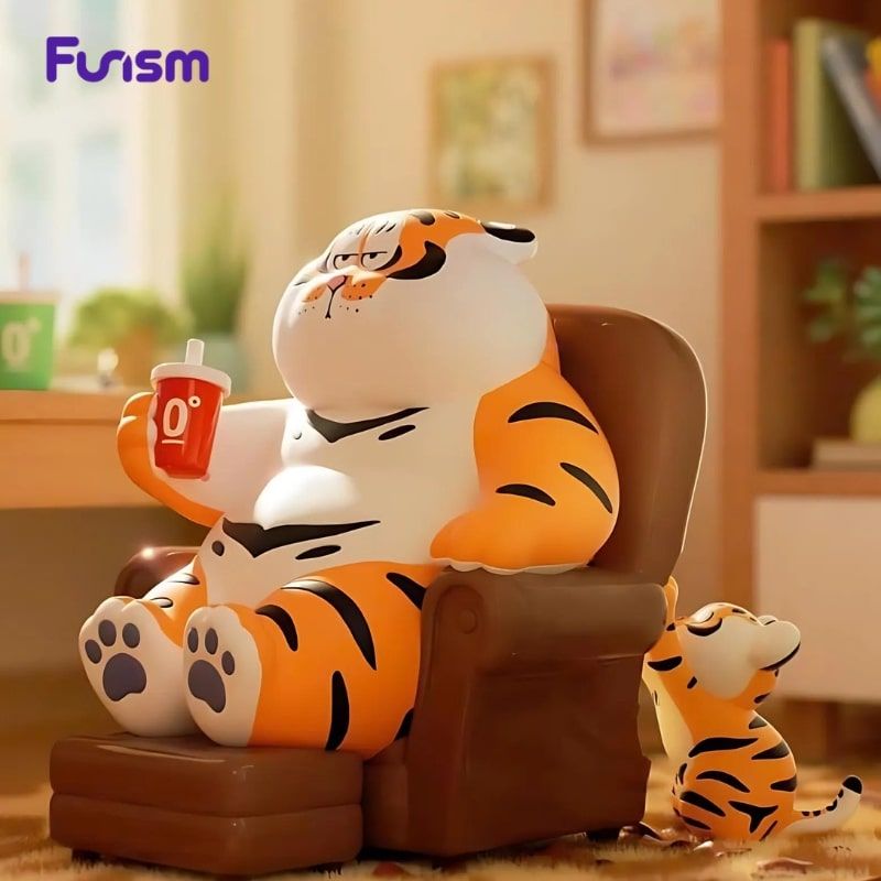ALEXANDER the Fat Tiger - Roaring Love - Blind Box 8 Figure set 10cm