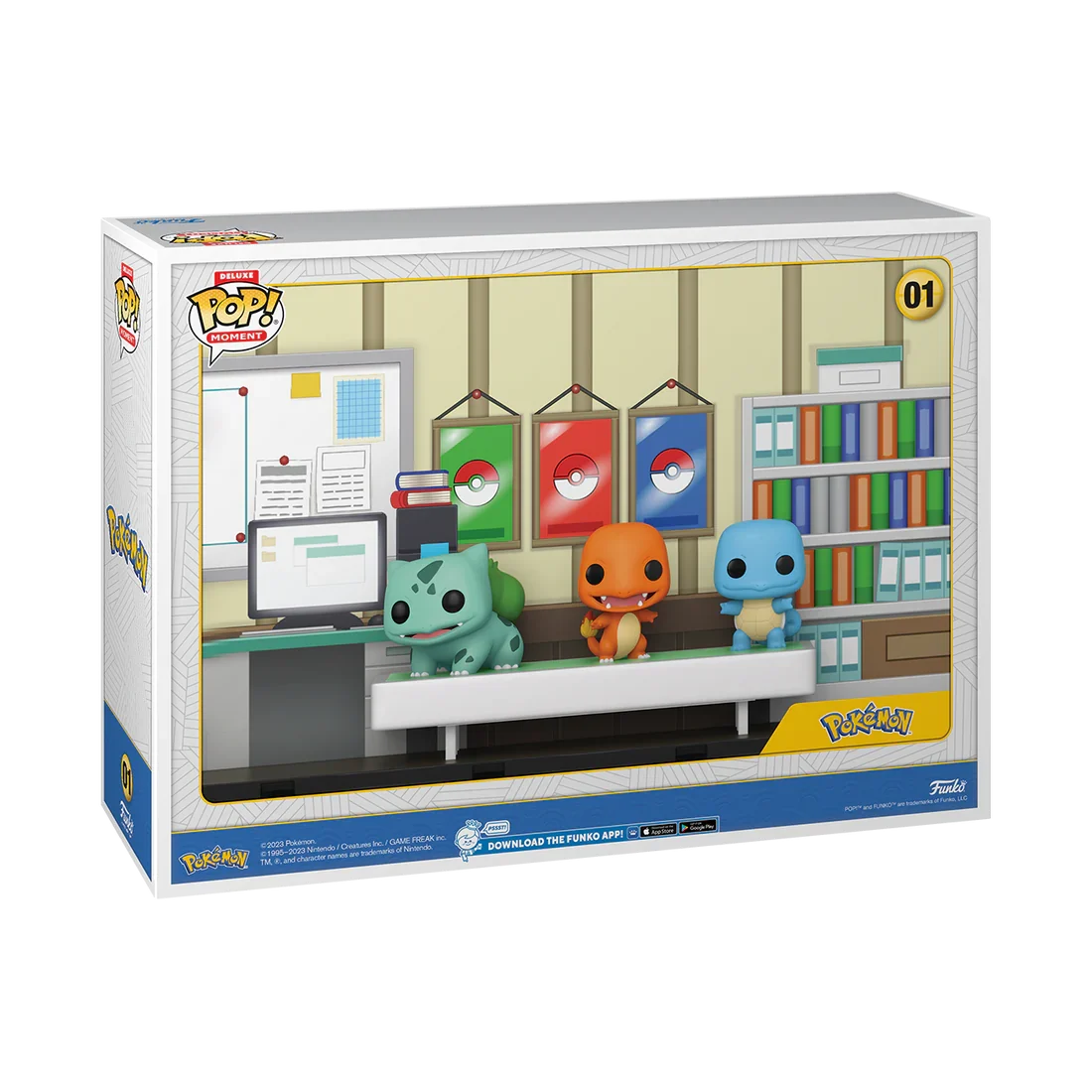 POKEMON - POP MOMENTS Deluxe N°01 - Pokemon Starters 1996