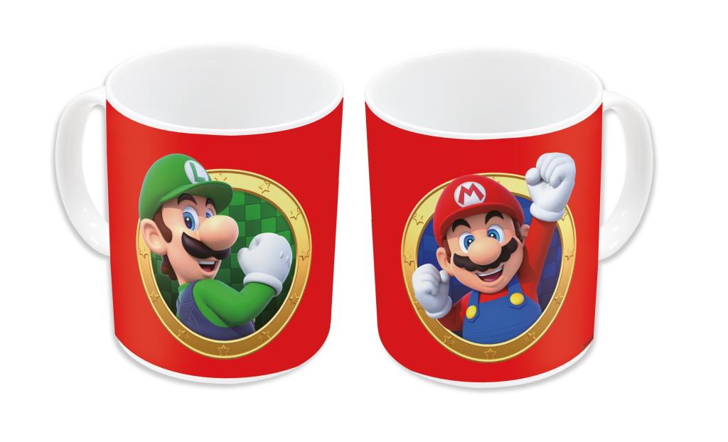 SUPER MARIO - Mario & Luigi - Porcelain Mug 11oz