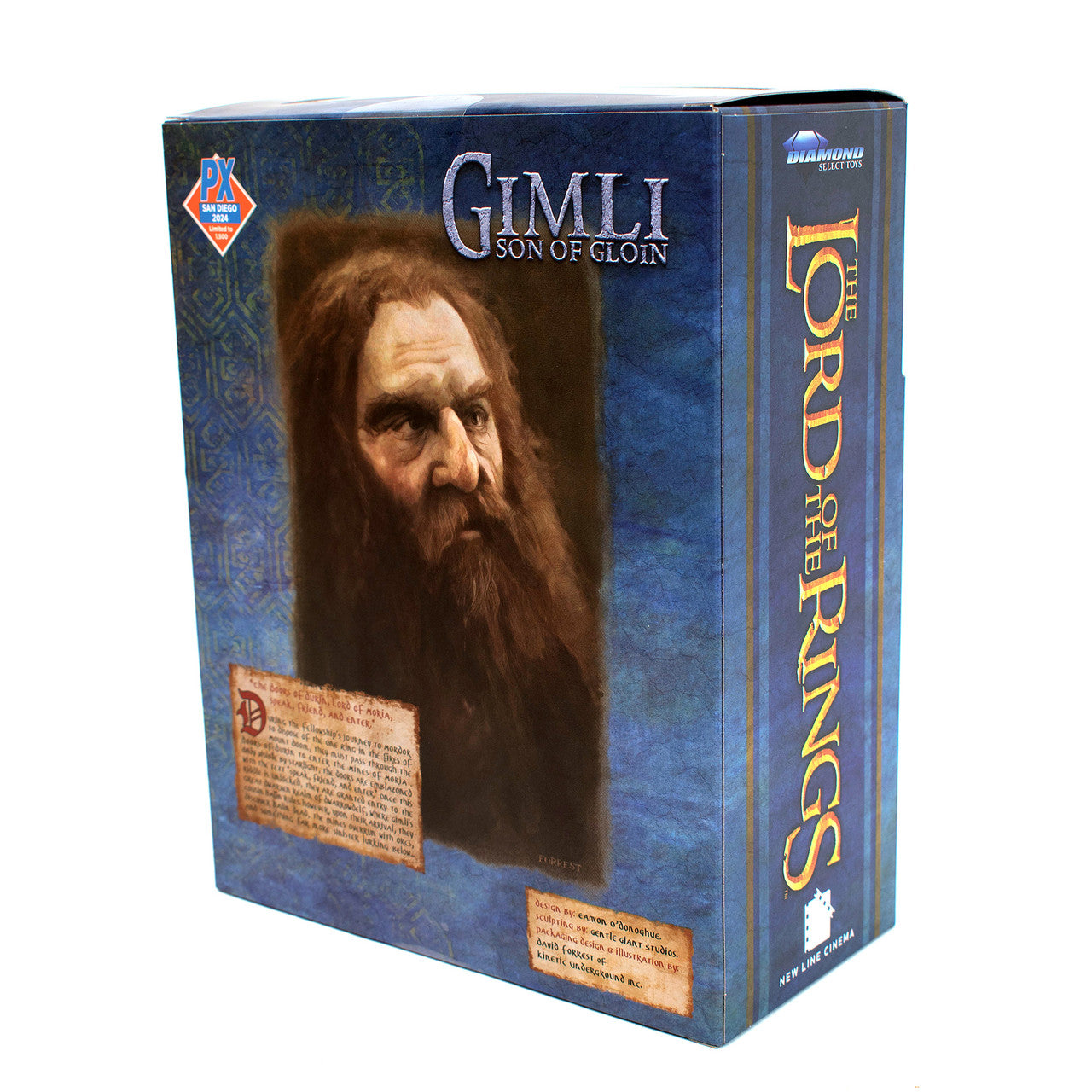 THE LORD OF THE RINGS - Gimli - Action Figure SDCC Exclusive